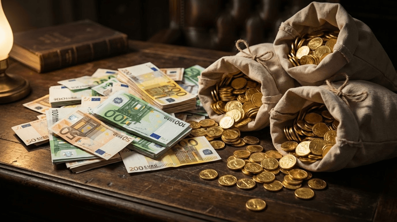 Novčanice i zlatnici višak stečajne mase koji pripada vlasnicima po okončanju stečajnog postupka